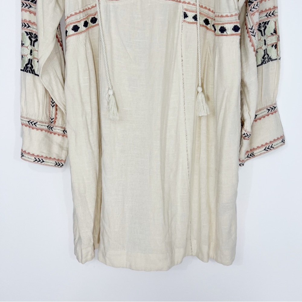 Free People All My Life Mini Dress in Ivory NWT Size Large - Picture 5 of 11